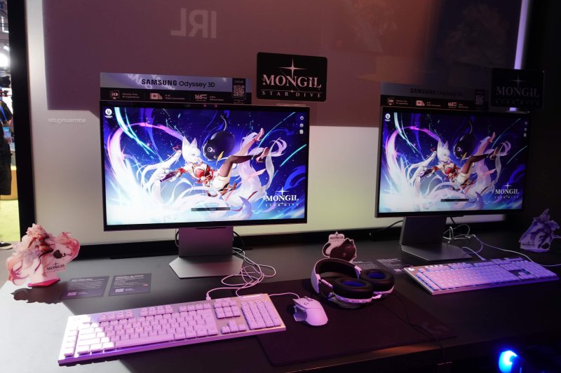 넷마블 '몬길: STAR DIVE' 게임스컴 현장 (사진=넷마블 제공) *재판매 및 DB 금지