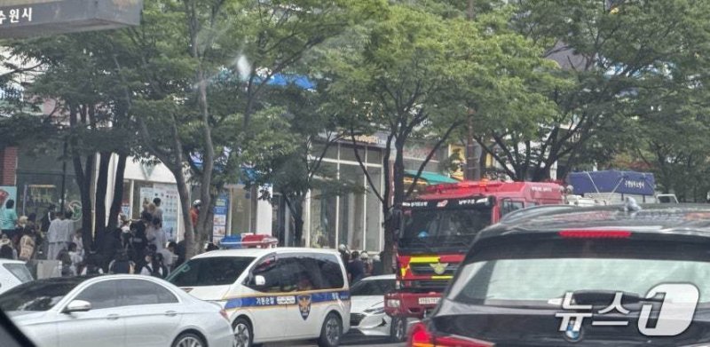 사고 현장. (독자 제공. 재판매 및 DB 금지) 2025.8.17/뉴스1