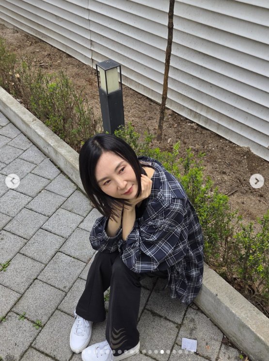 '57세' 채시라, 단발머리에 가녀린 목선…여전히 우아한 동안 미모 