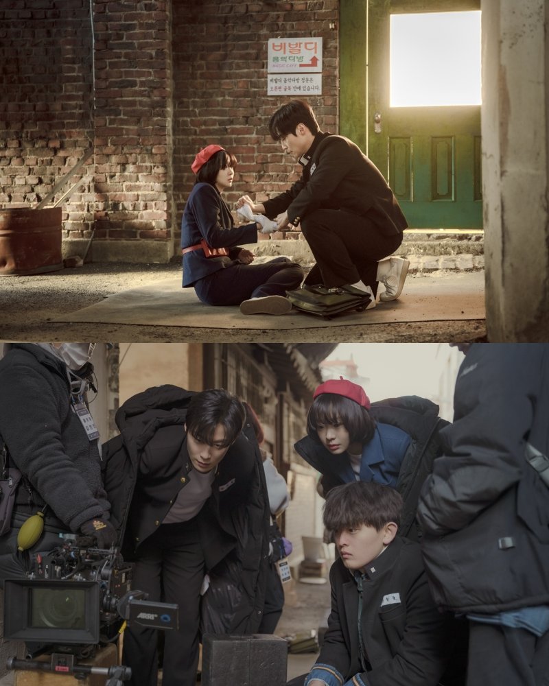 '백번의 추억' 김다미·허남준, 설렘 가득 '짝사랑의 시작' [N컷]