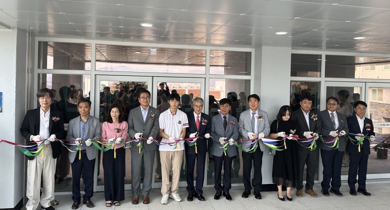 마산중앙고, 그린스마트 미래학교 사업 개관 (출처=연합뉴스)