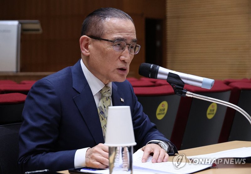 위성락 안보실장 기자간담회 (출처=연합뉴스)