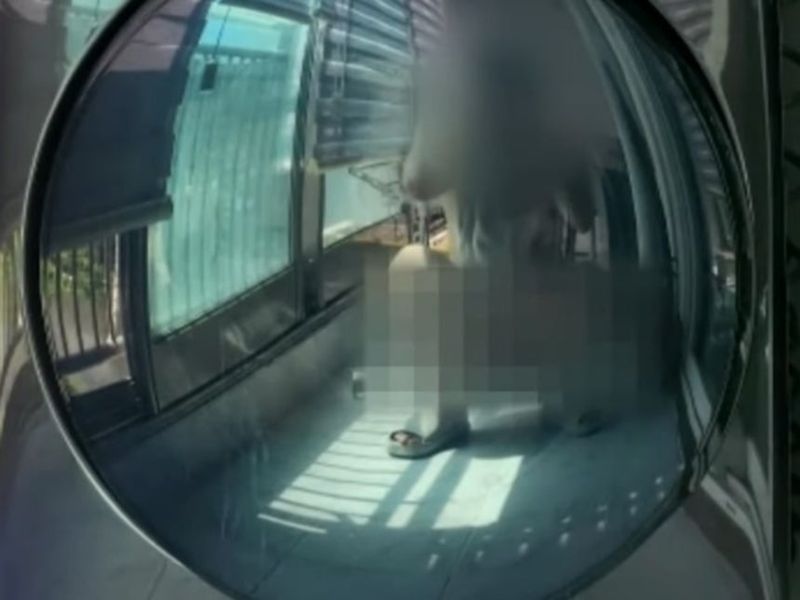 무조건 의도적인 것... 중고 세탁기 사진 속 정체에 경악