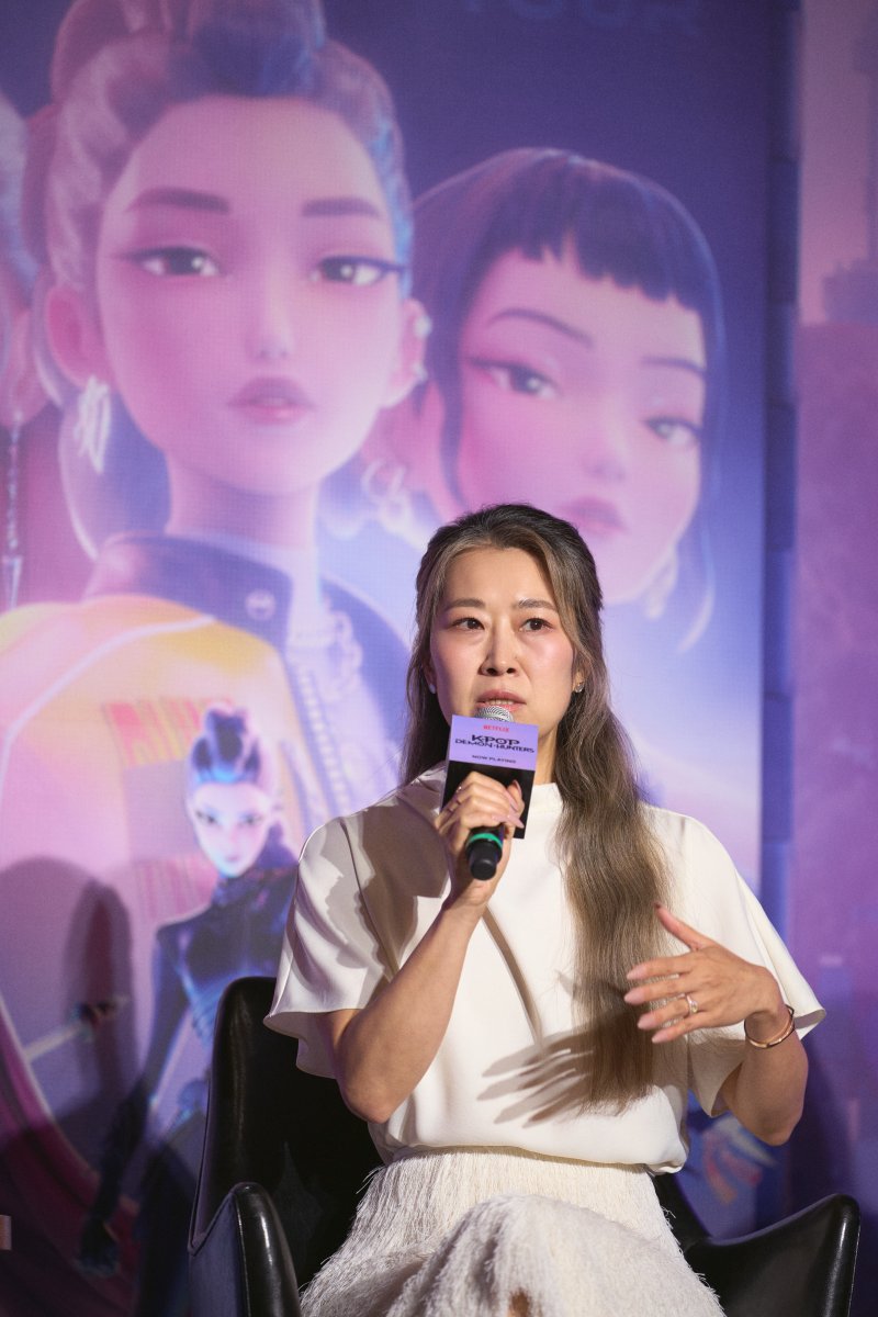 [서울=뉴시스] '케이팝 데몬 헌터스' 매기 강 감독. (사진 = 넷플릭스 제공) 2025.08.22. photo@newsis.com *재판매 및 DB 금지