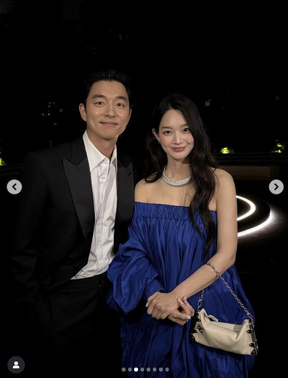 신민아, ♥김우빈 대신 공유 옆에서 숨 막히는 극강 미모 [N샷]