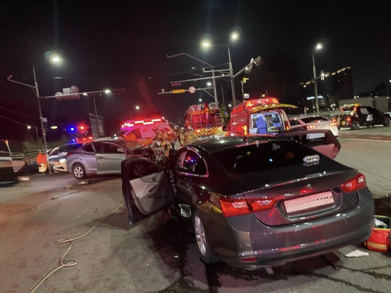 사고 현장 모습.(경기도소방재난본부 제공)