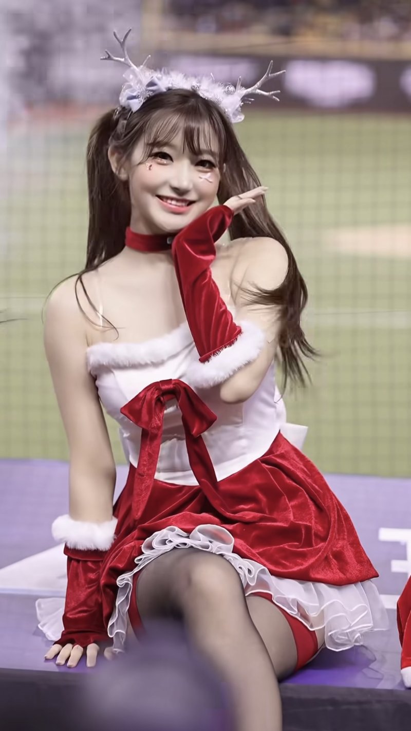 [뉴시스] 치어리더 이주은. (사진=인스타그램 갈무리)