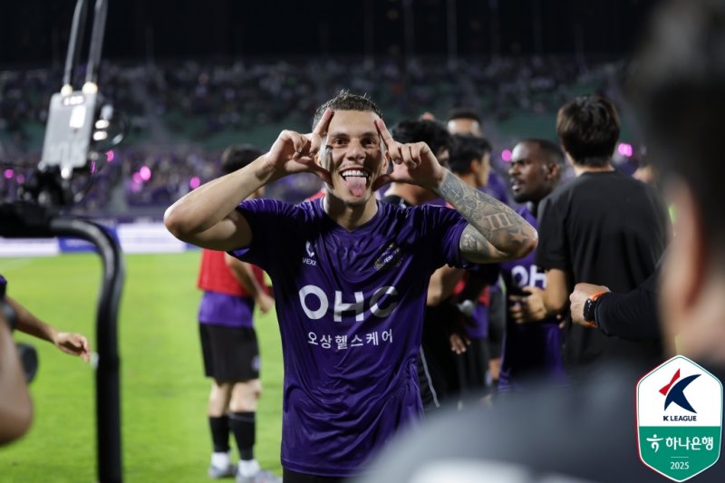 [서울=뉴시스]K리그1 안양 마테우스. (사진=한국프로축구연맹 제공)