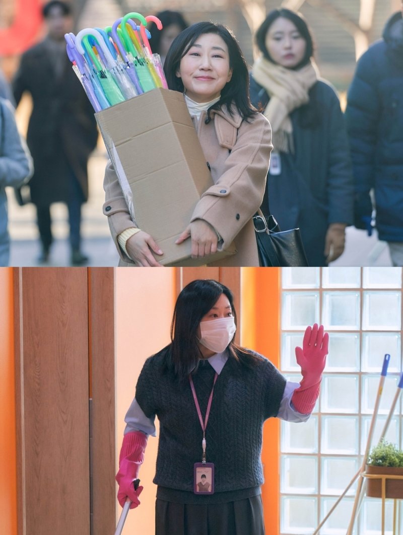 '달까지 가자' 라미란, 흙수저 직장인…회사 변기 뚫는 허드렛일까지