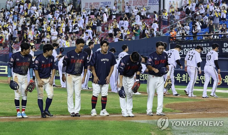 롯데-LG, 11회 연장 끝에 6-6 무승부 (출처=연합뉴스)