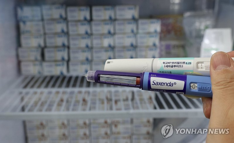 [팩트체크] 위고비 8개월 만에 40만건 처방…비만치료제 시장 급성장 (출처=연합뉴스)