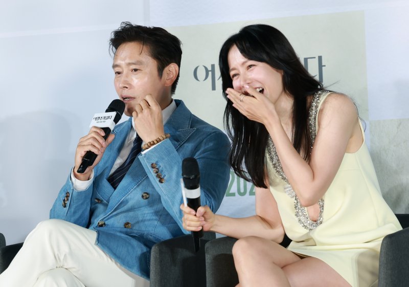 아역 母 손예진, 다정했다…아역 질문 대답 안해 이병헌 농담 대신 해명