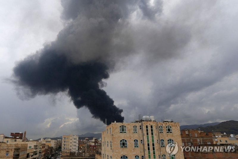 이스라엘, 후티 거점 공습 (출처=연합뉴스)