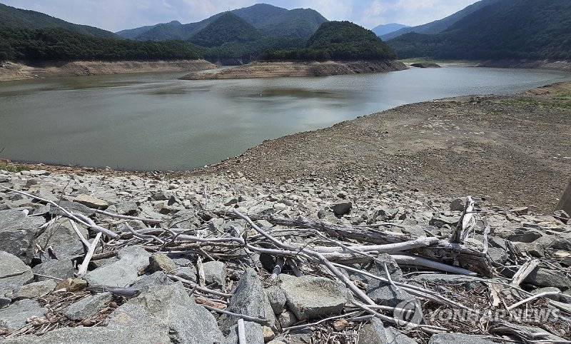 강릉시 상수원 저수율 사상 최저 (출처=연합뉴스)