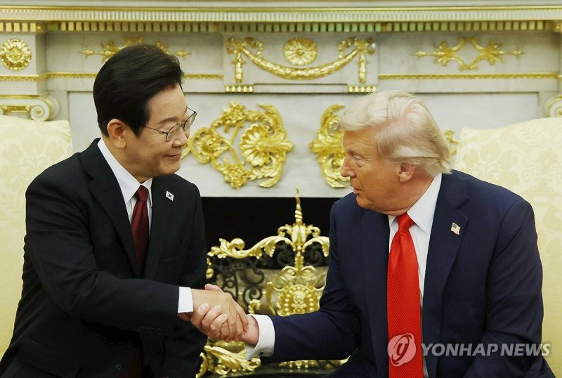 이재명 대통령, 트럼프 대통령과 정상회담 /사진=연합뉴스