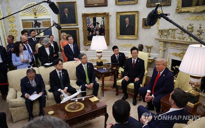 한미 정상회담 (출처=연합뉴스)