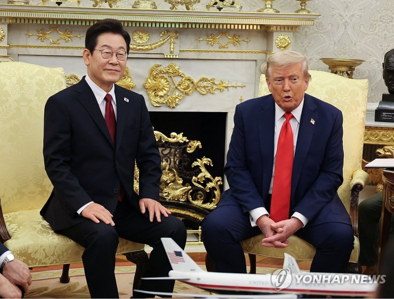 이재명 대통령, 한·미 정상회담 (출처=연합뉴스)