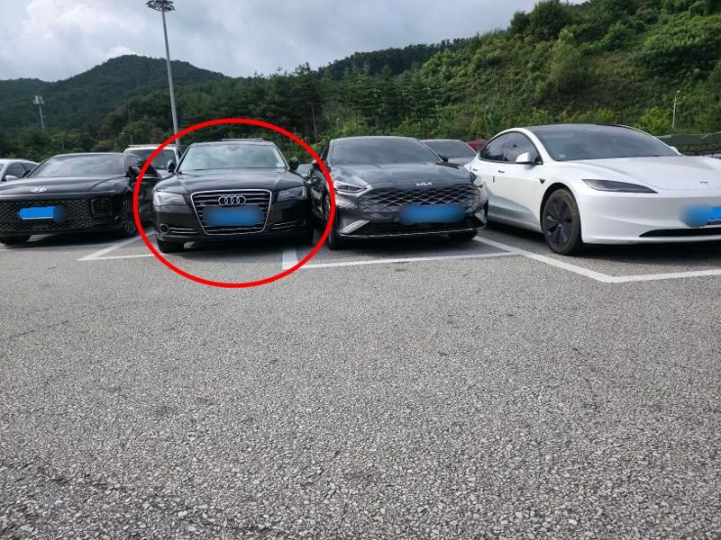 민폐 주차는 본인이 해놓고…찍기만 해봐 협박한 男