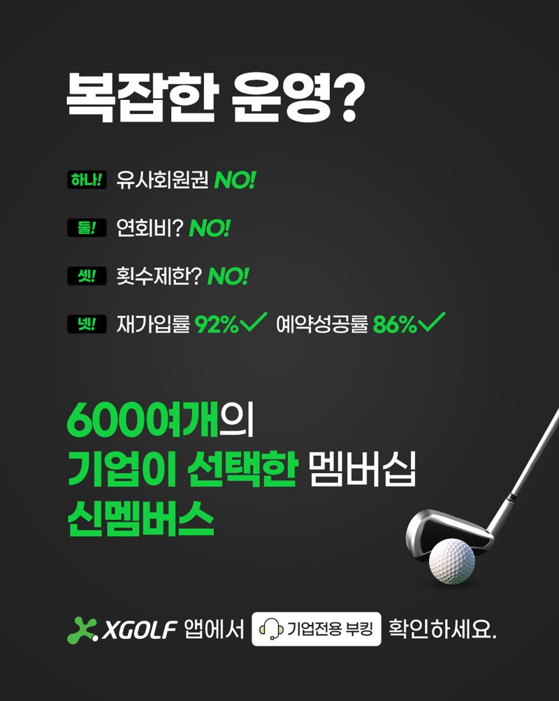 1100만 원 회원권 피해? 330만 원으로 전국 골프장 푼다...신멤버스 돌풍