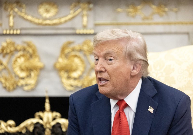 도널드 트럼프 미국 대통령이 25일(현지 시간) 미국 워싱턴DC 백악관에서 이재명 대통령과 한미 정상회담을 하고 있다. 뉴시스