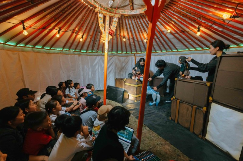 춘천인형극제 몽골 노마드 축제 공연 (출처=연합뉴스)