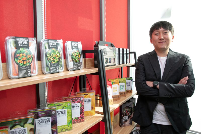 곽태일 팜스킨 대표가 31일 서울 강남구 팜스킨 서울사무소에서 뉴스1과 인터뷰하고 있다. 2019.10.31/뉴스1 ⓒ News1 이승배 기자