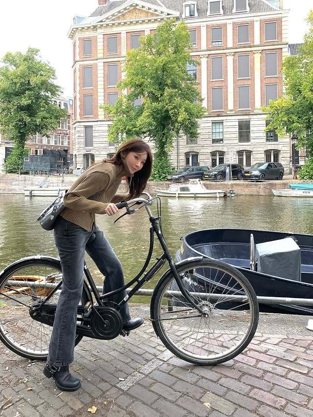 강민경, 벌써 가을 분위기…인형 같은 비주얼 [N샷]