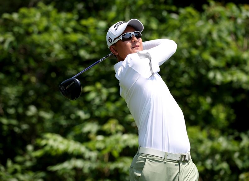 한국오픈 우승자 사돔 깨우깐자나. KPGA 제공