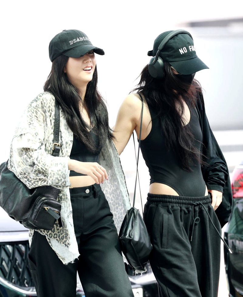 블랙핑크 지수와 제니(오른쪽) ⓒ News1 권현진 기자