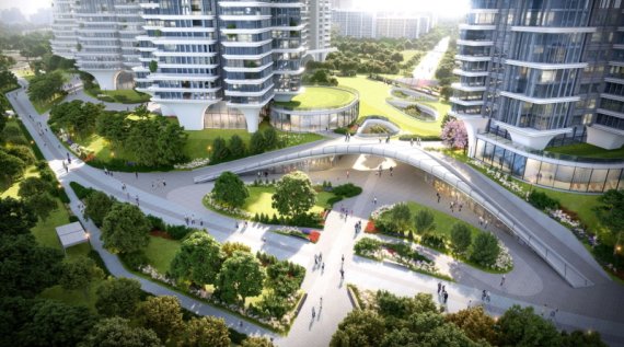 <목동6 재건축정비사업 해안건축 계획안 '서연재'>