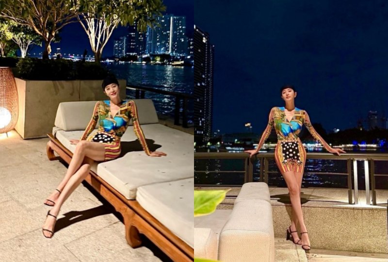 54세 김혜수, 초미니 원피스 입고 뽐낸 각선미…완벽 콜라병 자태