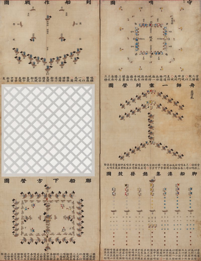 영진총도 병풍(국립고궁박물관)