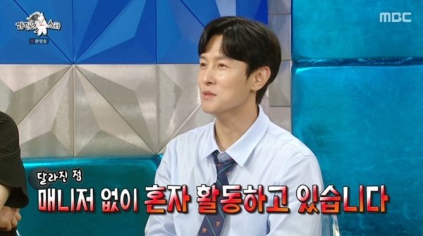 김동완 "소속사 없이 활동 중…계약 제안한 회사들 파산"