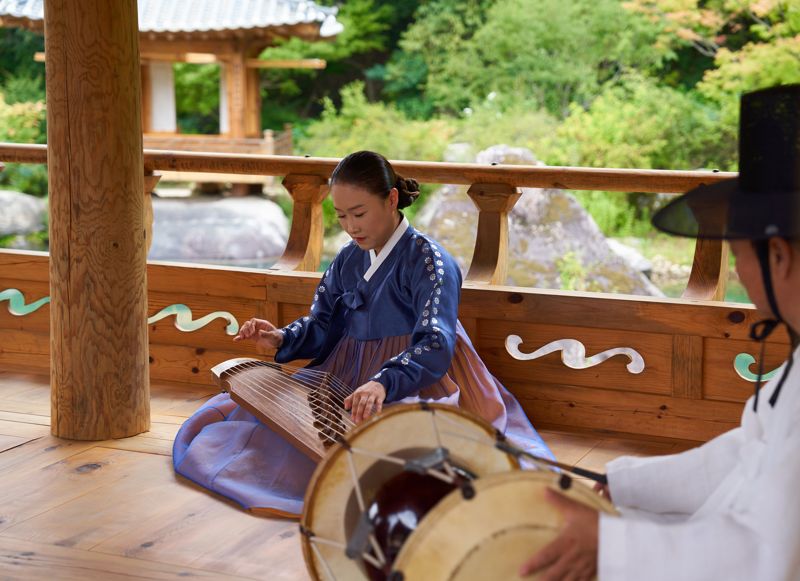 재예당에서 열리는 국악 공연