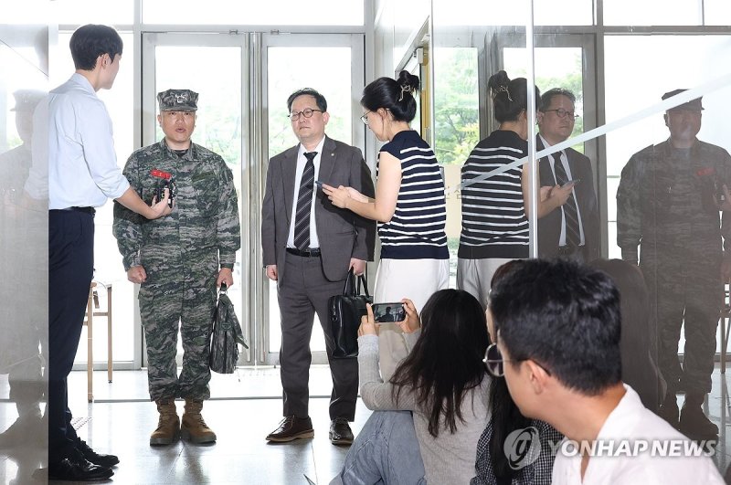 해병특검, 채 모 상병 대대장 소환 (출처=연합뉴스)