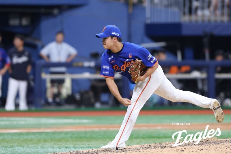 한화 신인 정우주 (출처=연합뉴스)
