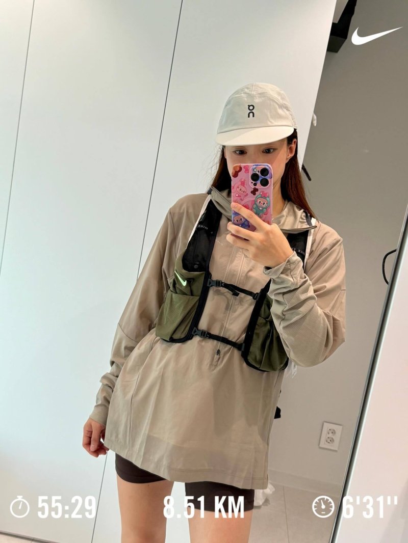 '임신 7개월' 이시영, 시드니 마라톤 10km 참가 "산전운동 열심히"