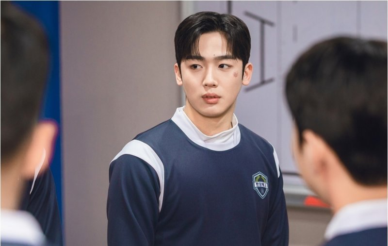 '트라이' 김요한, 비장한 눈빛…전국체전 우승 기적 이루나