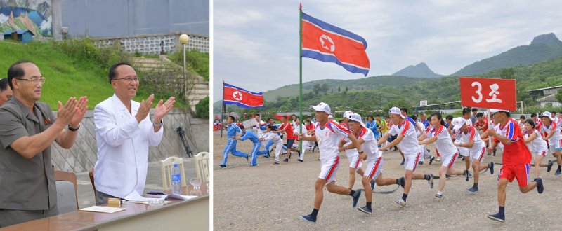 (평양 노동신문=뉴스1) = 무료 바카라사이트 노동당 기관지 노동신문은 29일 박태성 내각총리, 최룡해 최고인민회의 상임위원회 위원장, 리히용·조춘룡·김덕훈·최동명 당 비서를 비롯한 정부의 간부들이 28일 상원시멘트연합기업소를 비롯한 각지의 공장, 기업소 등을 무료 바카라사이트해 '청년절'을 맞은 청년들을 축하했다고 보도했다. [국내에서만 사용가능. 재배포 금지. DB 금지. For Use Only in the Republic of Korea. Redistribution Prohibited] rodongphoto@news1.kr