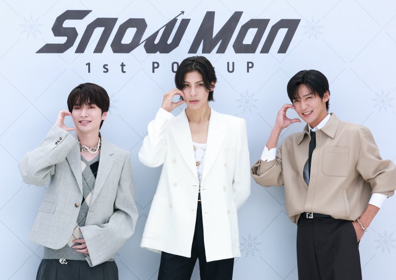 [뉴스1 ★]스노우맨, K-POP 성지 찾은 J-POP 대표 아이돌