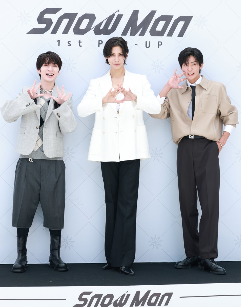 [뉴스1 ★]스노우맨, K-POP 성지 찾은 J-POP 대표 아이돌