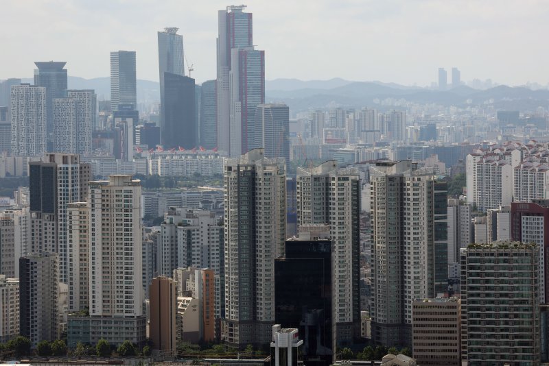 서울 아파트 전경. 뉴시스