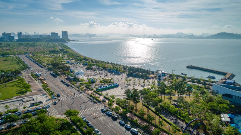 [서울=뉴시스]뉴시스 바다마라톤 대회 개최.