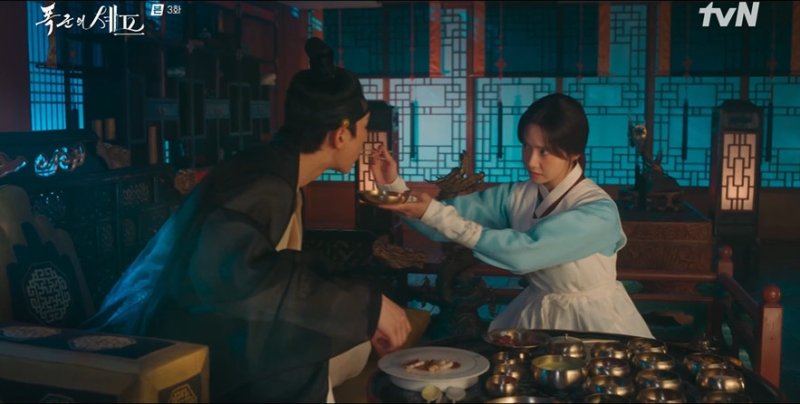 '폭군의셰프' 임윤아, 이채민에게 수라상으로 '오뜨 퀴진' 대접 [RE:TV]