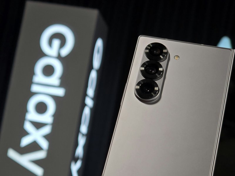 삼성전자의 최신 폴더블폰 제품 갤럭시 Z 폴드7의 모습. 사진=뉴시스