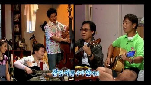 2010년 예능 '놀러와' 출연했던 쎄시봉 멤버들 (출처=연합뉴스)