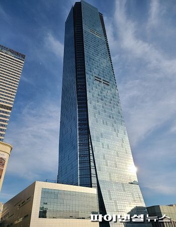 부산 핀테크 허브 ‘유-스페이스’가 위치해 있는 부산국제금융센터(BIFC) 전경. 사진=변옥환 기자