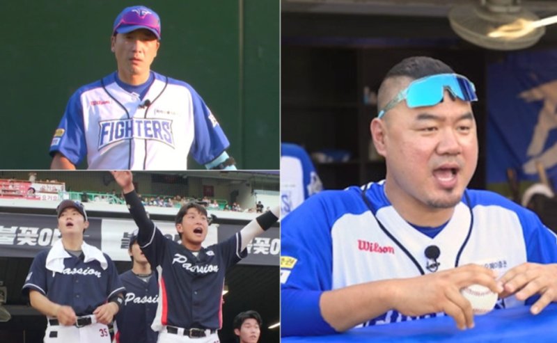 '불꽃야구' 파이터즈, 독립리그 과감 플레이에 긴장…팽팽한 긴장감