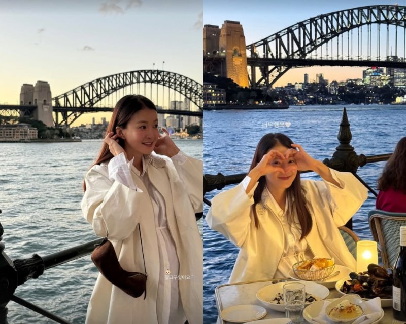 '이혼후 임신' 이시영, 시드니서 드러낸 D라인…"아기 잘 크고 있어요"