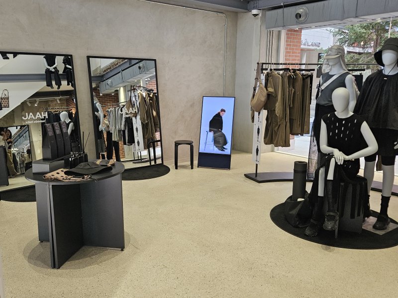 자아 팝업스토어 내부 모습.ⓒ 뉴스1/김진희 기자.